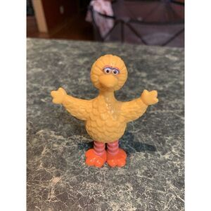 Big Bird Figure from '90 Illco/Tyco Sesame Street 123 Neighborhood‎ Playset